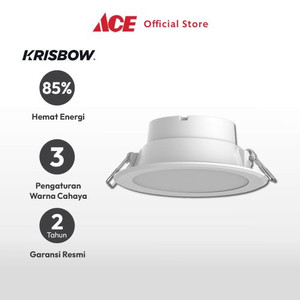 Ace - Krisbow Triluz Lampu Downlight Led 9 Watt