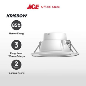 Ace - Krisbow Triluz Lampu Downlight Led 7 Watt