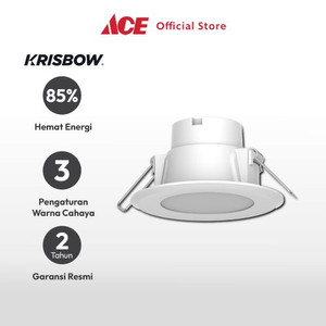 Ace - Krisbow Triluz Lampu Downlight Led 5 Watt