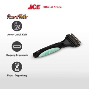 Ace - Paws N Tail Sisir Bulu Hewan Dematting