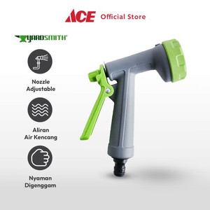 Ace - Yardsmith Kepala Selang Air Taman 7 Pattern - Hijau