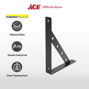 Ace - Masterspace Siku Rak Heavy Duty - Hitam