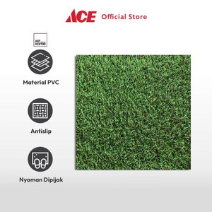 Ace - Arthome 2x1 Mtr Rumput Artifisial 4 Warna - Hijau