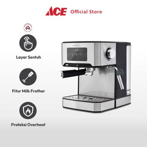 Ace - Acepresso 1.6 Ltr Espresso Coffee Maker Digital