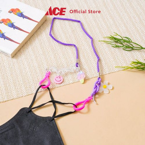 Ace - Ataru Tali Masker Weave Ice Cream - Ungu