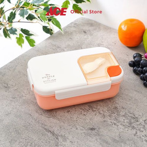 Ace - Ataru 1.1 Ltr Kotak Makan Rectangular - Orange