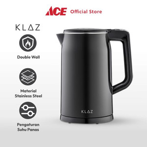 Ace - Klaz 1.7 Ltr Teko Listrik Digital Double Wall