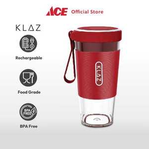 Ace - Klaz Blender Portabel 50 Watt - Merah