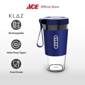 Ace - Klaz Blender Portabel 50 Watt - Biru