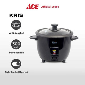 Ace - Kris 600 Ml Rice Cooker Rc-3 - Hitam