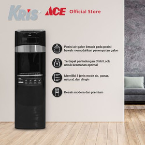 Ace - Kris Dispenser Air Bottom Loading - Hitam