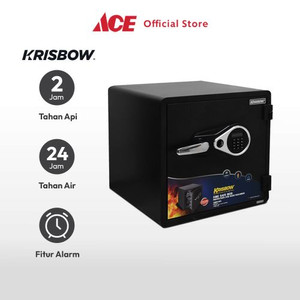 Ace - Krisbow 47x48.3x45.7 Cm Brankas Tahan Api & Air Swf1818e