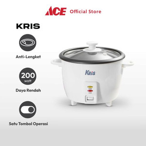 Ace - Kris 300 Ml Rice Cooker Manual - Putih