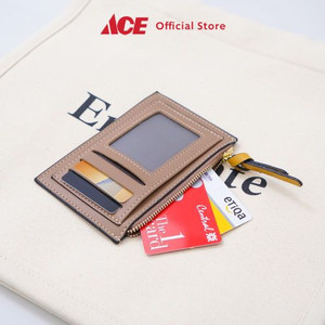 Ace - Ataru Dompet Kartu Pu Two Tone - Cokelat/Mustard