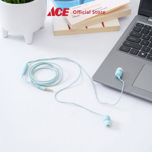 Ace - Ataru Simple Earphone - Biru Dusty