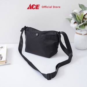 Ace - Ataru Ukuran Small Tas Selempang Nylon - Hitam