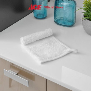 Ace - Ataru 25x25 Cm Handuk Wajah Plain Katun - Putih