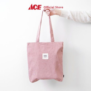 Ace - Ataru Tote Bag Corduroy - Pink