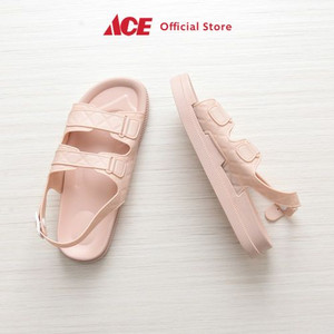 Ace - Ataru Ukuran 40 Sandal Wanita Quilted Strap - Pink