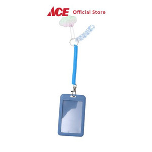 Ace - Ataru Holder Id Card Dengan Charm - Biru Dusty