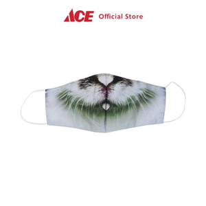 Ace - Ataru Masker Kain 2 Lapis Kelinci - Putih