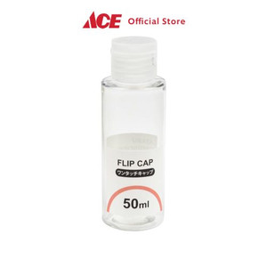 Ace - Ataru Botol Cairan Dengan Tutup Pet 50 Ml - Transparan