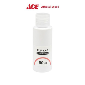 Ace - Ataru Botol Cairan Dengan Tutup Flip 50 Ml - Putih