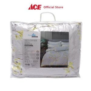 Ace Sleeplite 210X220 cm Bed Cover Polyester Lily - Abu-Abu