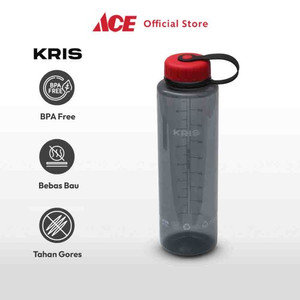 Ace - Kris 900 Ml Botol Minum - Hitam