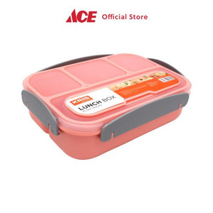 Ace - Kris 1.3 Ltr Kotak Makan 4 Kompartemen - Pink