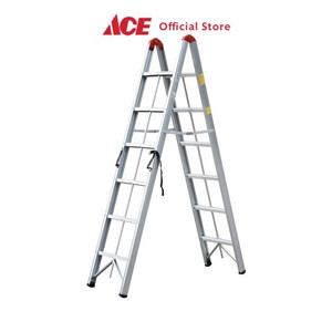 Ace - Fixsteps 2.1 Mtr Tangga Lipat Aluminium Stick 2X6 Step