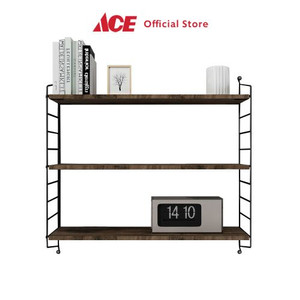 Ace - Masterspace Rak Dinding 3 Tingkat Wsm-3l - Hitam