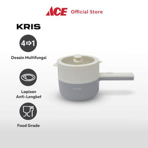 Ace - Kris 1.6 Ltr Panci Elektrik Serbaguna - Putih