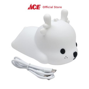 Ace - Ataru Lampu Tidur Rechargeable Deer - Putih