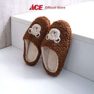 Ace - Ataru Ukuran 36/37 Sandal Rumah Grumpy Bear - Cokelat