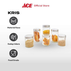 Ace Kris Set 6 Pcs Stoples Kaca