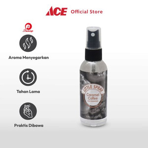 Ace - Flamingo 80 Ml Little Spray Pengharum Mobil Caramel Coffee