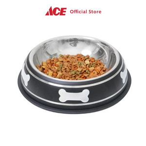 Ace - Paws N Tail 940 Ml Tempat Makan Hewan Bone Print