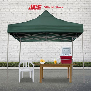 Ace - Soleil 3x3 Meter Tenda Gazebo Dark Green