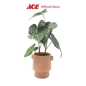 Ace - Arthome 22.8 Cm Bunga Artifisial Dengan Pot - Hijau