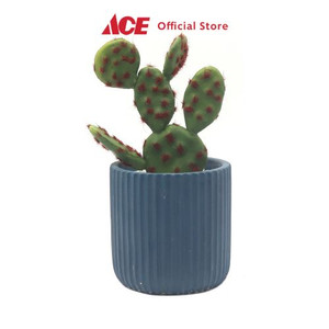 Ace - Arthome 12.7 Cm Tanaman Artifisial Kaktus Dengan Pot - Hijau