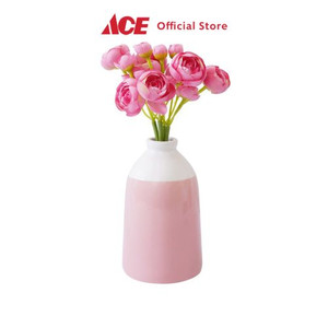 Ace - Arthome 15.2 Cm Bunga Artifisial Dengan Pot - Pink