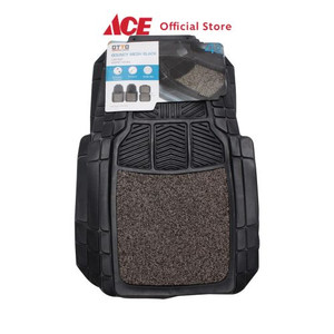 Ace - Otto Klasse Set 3 Pcs Karpet Mobil Mesh - Hitam