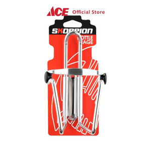 Ace - Skorpion Tempat Botol Minum Sepeda Aluminium - Silver