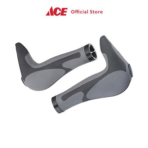 Ace - Skorpion Grip Sepeda Power Pgp-091 - Hitam/Abu Abu