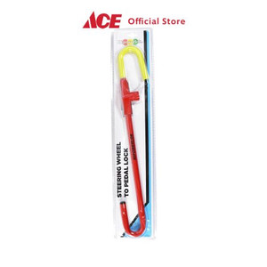 Ace - Hi-Powerlock Kunci Stir Mobil M-102 - Merah/Kuning