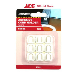 Ace - Krisbow Penahan Kabel 1.6x1.6 Cm 9 Pcs