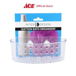 Ace - Interdesign Rak Dinding Kamar Mandi Dengan Suction - Transparan