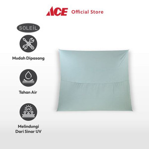 Ace - Soleil 3.6 Mtr Kanopi Taman Square - Abu-Abu Muda