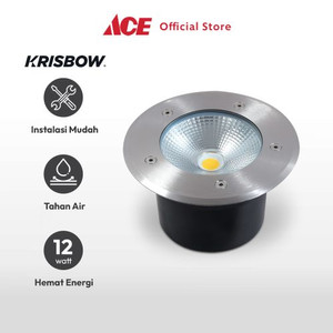 Ace - Krisbow Stampa Lampu Lantai Tanam 12 Watt 6500k